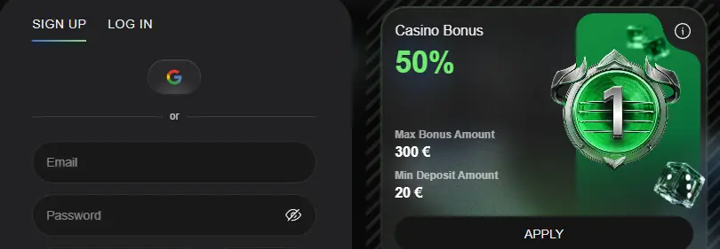 Nomad Casino Online-ға Тіркелу